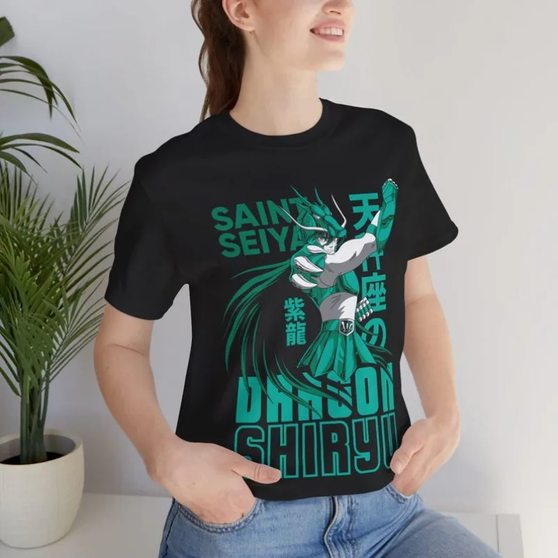 Super Popular Anime Print Series, Casual and Comfortable Retro Character T-shirt, Fashionable Trend, Home Preferred