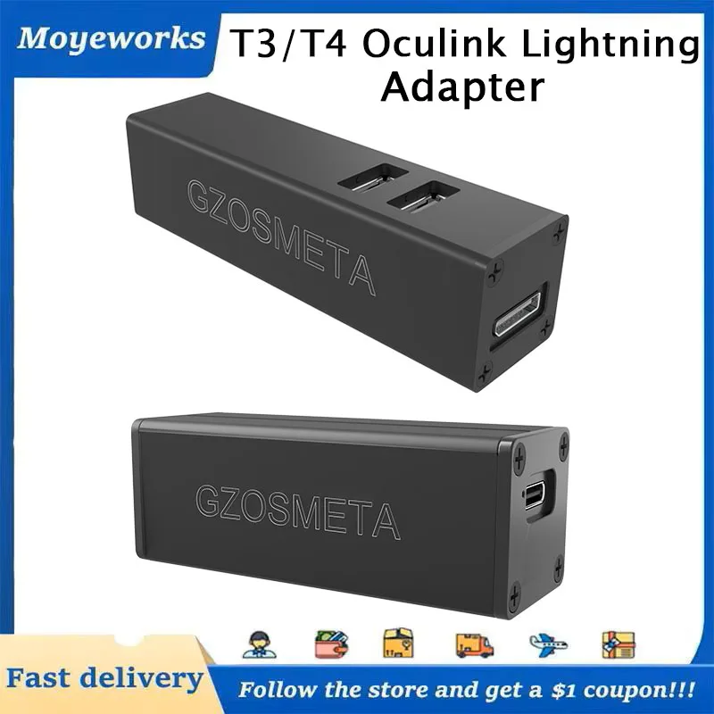 Oculink Thunderbolt USB4 Adapter Notebook External Graphics Card T3/T4 Expansion Dock Oculink Interface JHL6340 7440 Chip