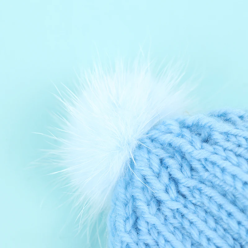 1/6 인형집 미니어처 패션 니트 비니 모자 헤어볼 장식 인형 액세서리 10*11cm