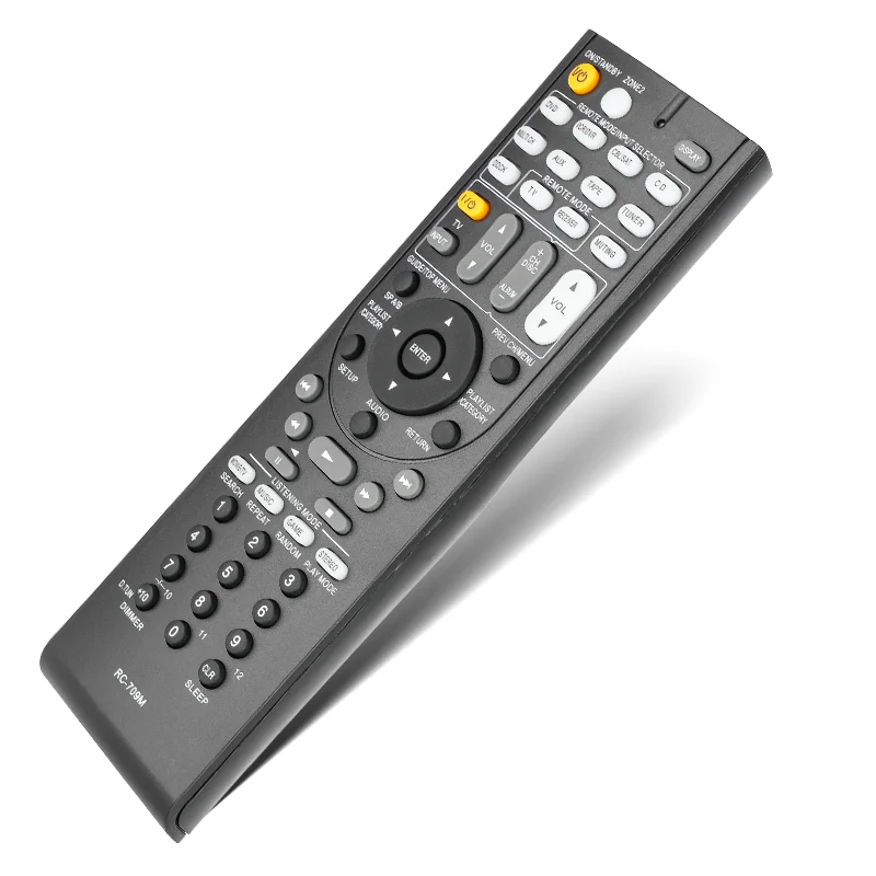 RC-709M For ONKYO Remote Control Replacement, For ONKYO AV Receiver TX-SR606 TX-SR607 TX-SR608 TS-XR606 TX-SR606S TX-SR507 HT-RC