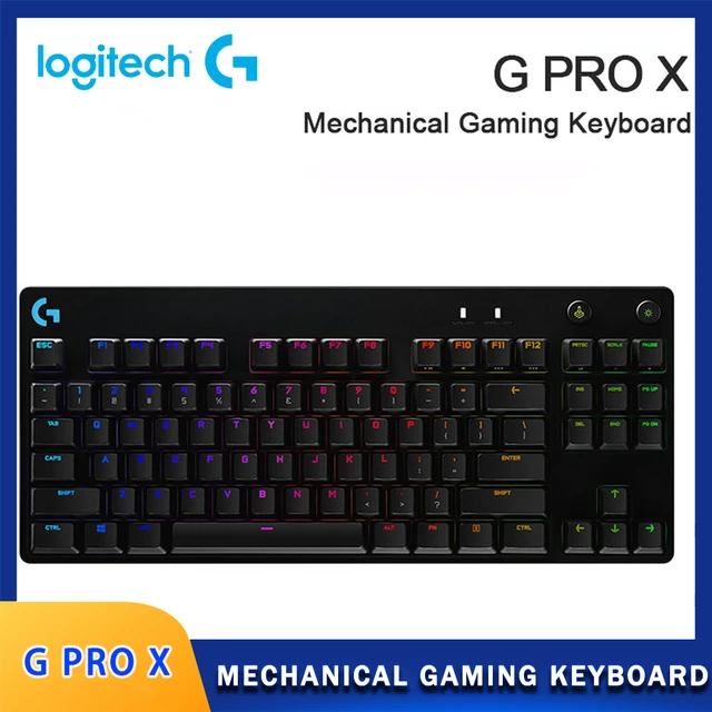 Logitech G PRO X Mechanical Gaming Keyboard USB Pro-Grade Switches Compact  Design Programmable RGB Keyed Keyboard For The Pros - AliExpress