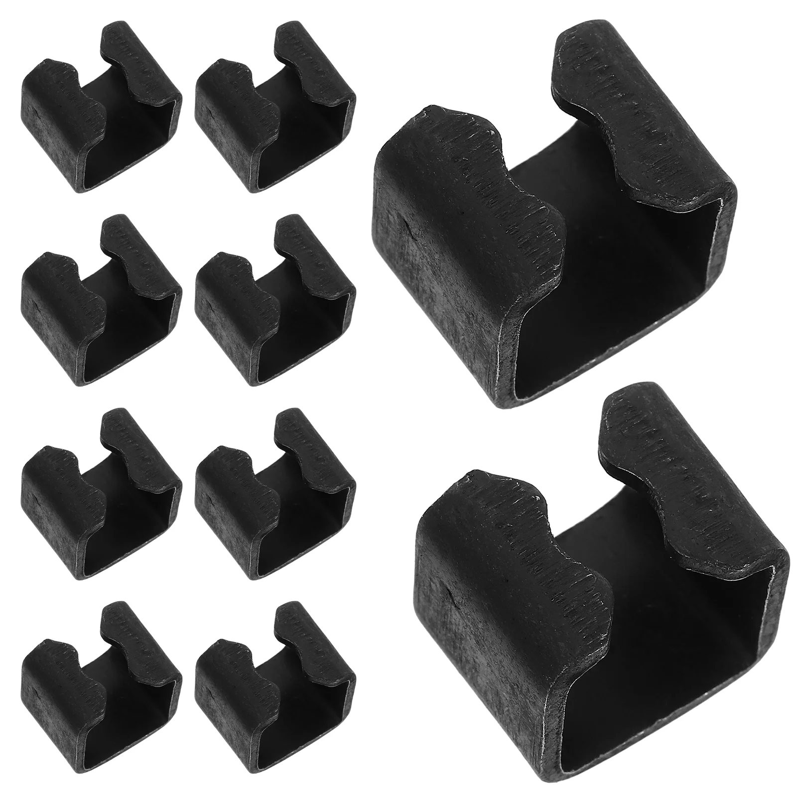 10 Pcs Horizontal Jack Car Repair Tools Oil Pump Clips Hydraulic Kit Accessories Steel Cars Part Floor