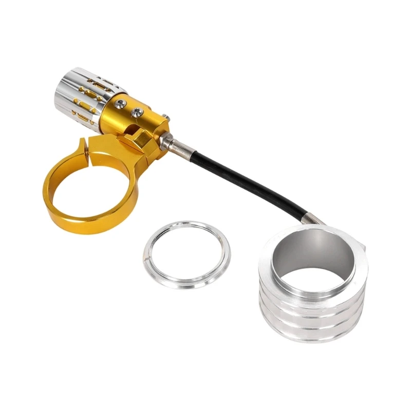Rear Suspension Linkage Hardware for Motorcycles, Machined Metal Adjuster for Ride Height Changes and Service Tasks
