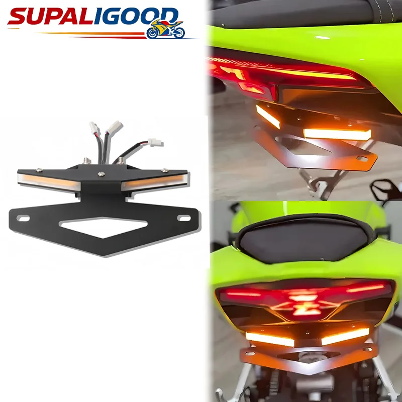 Motorcycle License Plate Holder Rear Tail Tidy Fender Eliminator Kit For ZXMOTO 500RR 2025 820RR 2026 ZX MOTO 500 820 RR