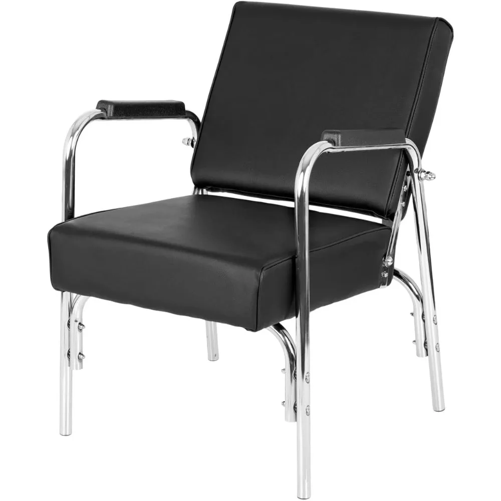 

Auto-Recline Shampoo Chair – Heavy-Duty Arms, Extra Thick Seat & Backrest for Client Comfort