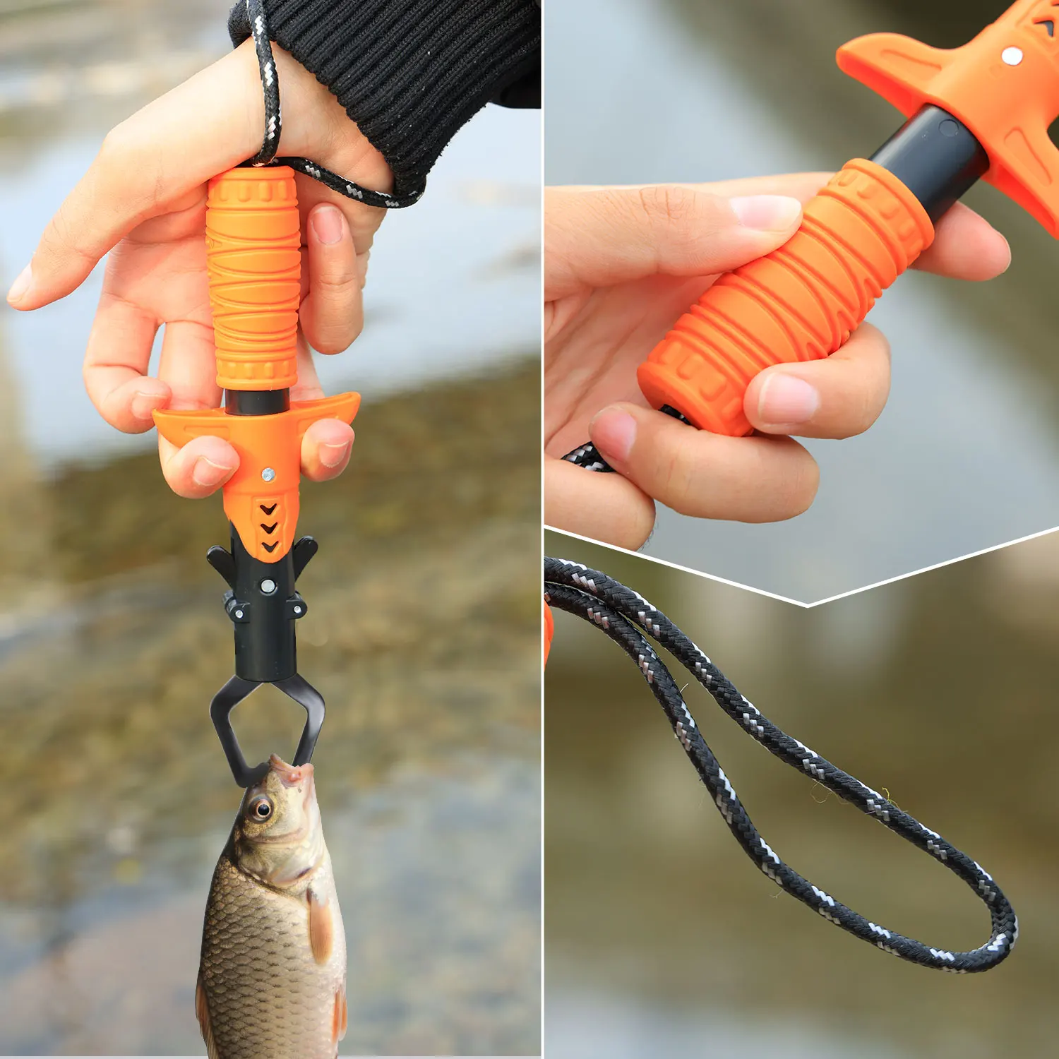 Pinzas de pesca Sougayilang – Alicates multifuncionales de aluminio - imagen 5