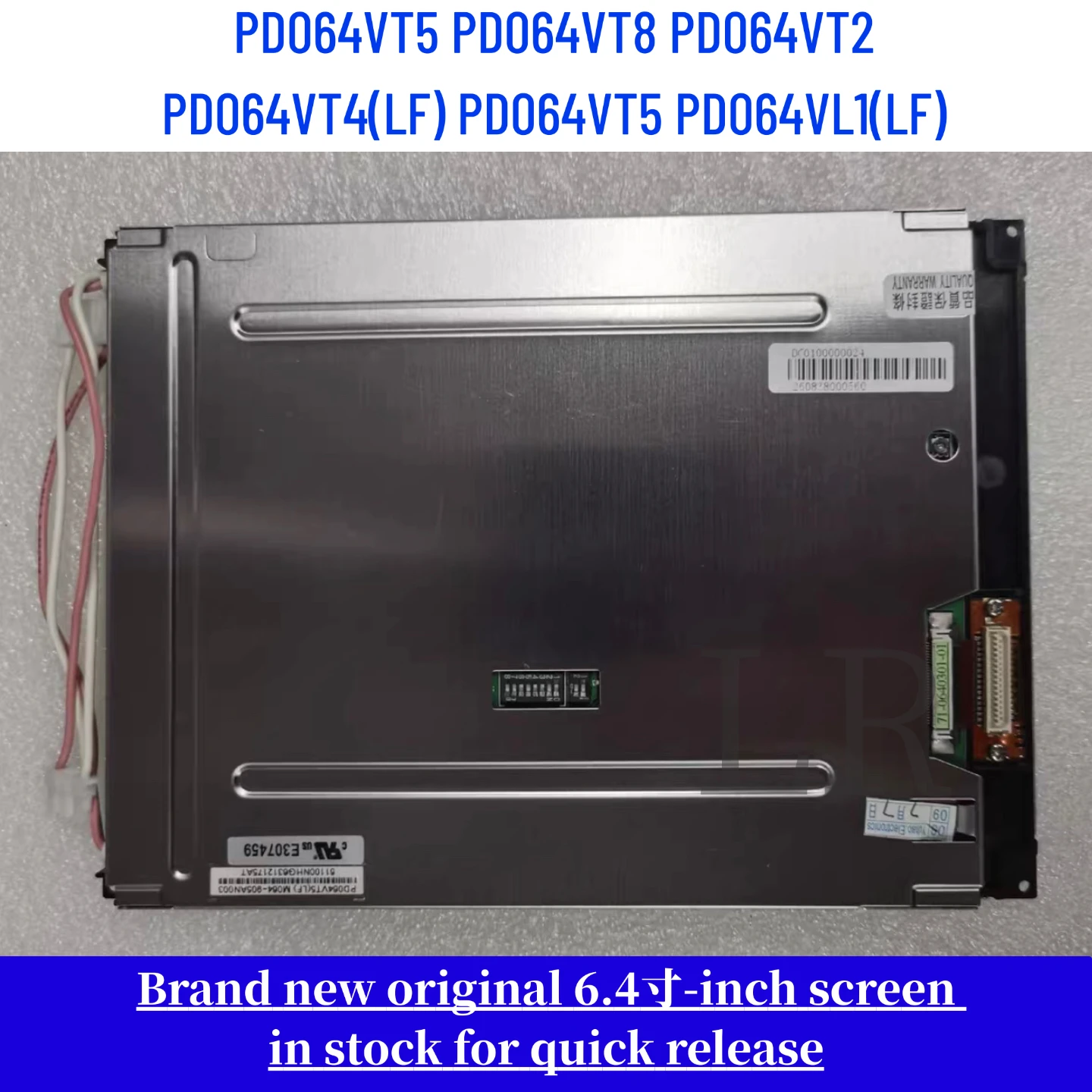 PD064VT5, PD064VT8, PD064VT2, PD064VT4(LF), PD064VL1(LF) – Brand-new, genuine 6.4-inch LCD displays