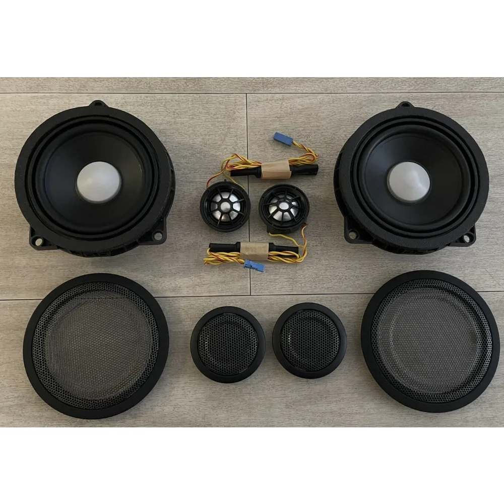 8 Pcs High Quality Tweeter Speakers For BMW F32 F33 F36 4 SERIES HK Brand TOP HIFI REAR SPEAKERS SET