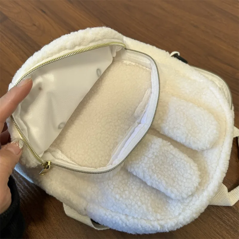 漫画ミッフィーぬいぐるみバックパック子供の高価値学生親子ランドセルかわいい刺繍デザインクリスマスギフト