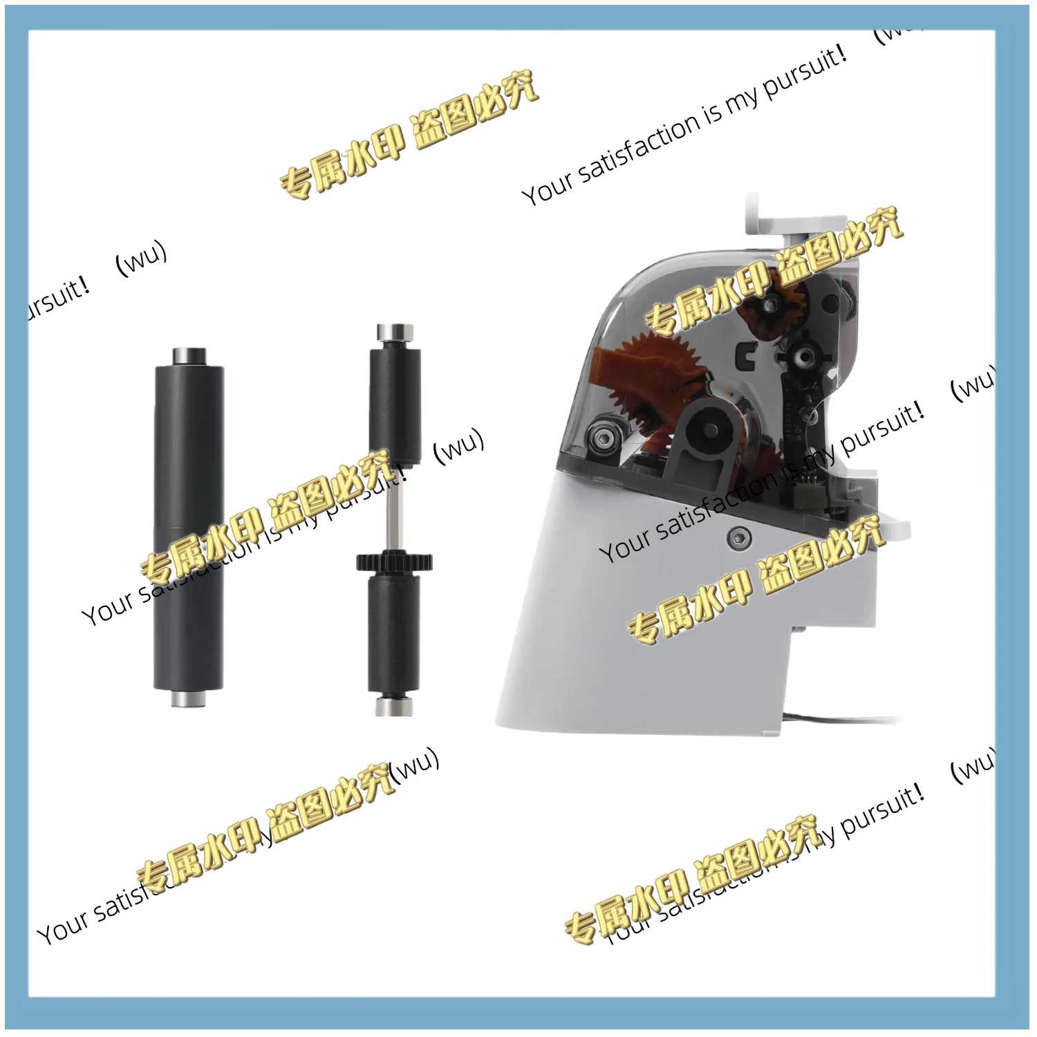 For Bambu AMS 2 Pro Printer Accessories: Feed Unit with Drive/Active Support Shaft Assembly
