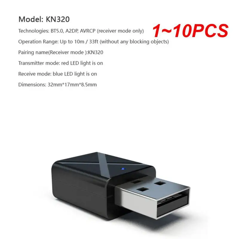 Receiver Connection Sound Quality Sound Speaker Black Standard 5.0 Audio Adapter Adapter Low Latency