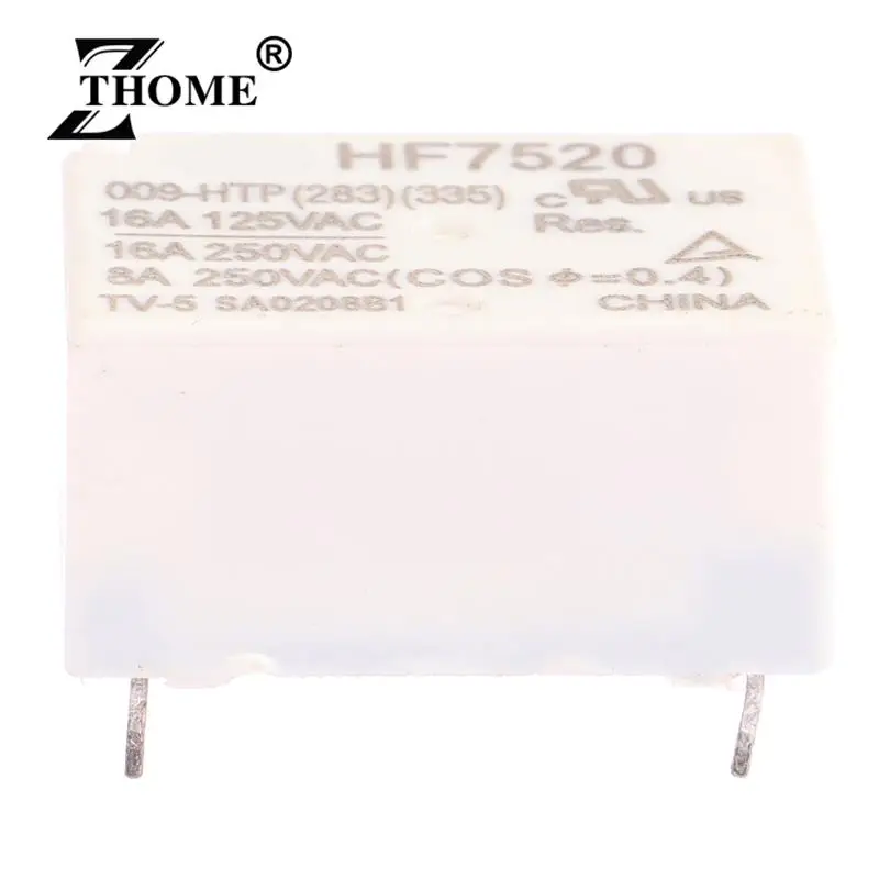 HF7520 / 009-HTP High Load 10A / 16A Normally Open 4-Pin Millet Constant Temperature Electric Heating Kettle Relay