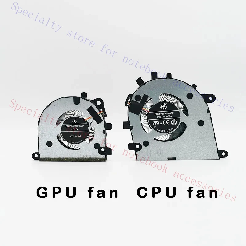 

A+ Laptop CPU GPU Fan for Lenovo Slim 7 14IMH9 82WU 5F10S14067 BN5505S5H-005P