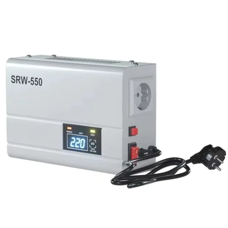 220V 1500W Relay Type AVR Single Phase AC Voltage Stabilizer Household Power Regulator