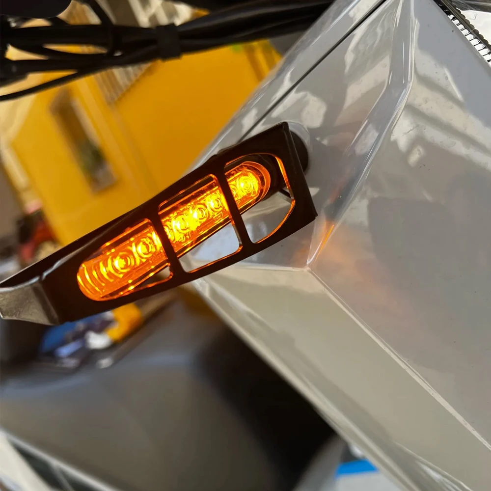 

Motorcycle Accessories Turn Signal Light Guard Protection Cover Shield LED Indicator Protector For ZONTES 368G 368 G G368 ZT368G