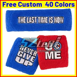 3ps/Set Wrist For JOHN CENA Brace Support Wrap Tennis Wristband Sports Sweatband Basketball Volleyball Hand Wrestling Sweat Band