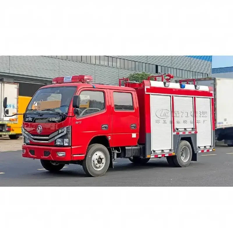 

Dongfeng D6 emergency rescue 4X2 water tank fire truck manufacturer direct sales