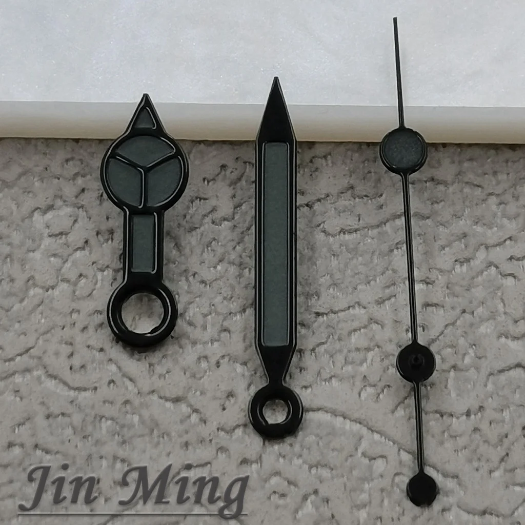 High Quality Watch Hands 12.5*12*8 Green Luminous Black Grey For NH35 NH36 7S26 7S36 4R35 4R36 Movement Watches Accessories