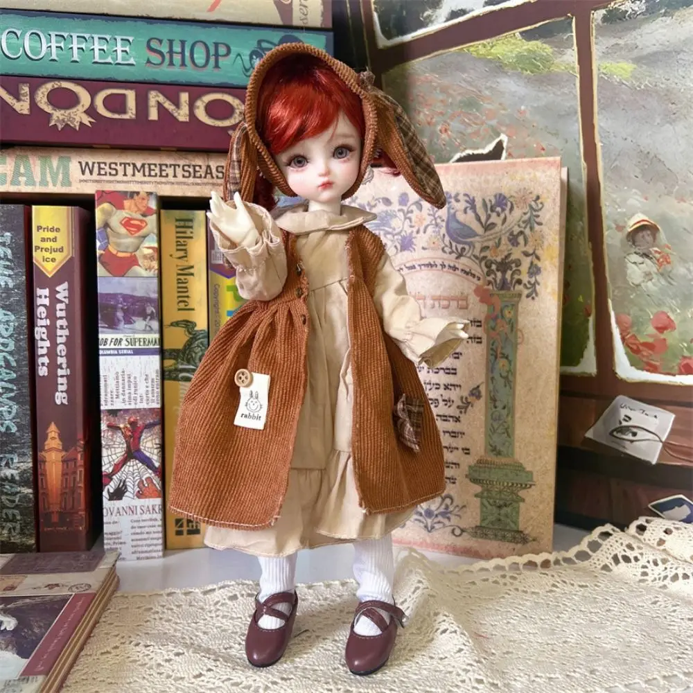 Trendy Lovely 30cm Doll Clothes Pretty Fashion Casual 1/6 BJD Doll Outfit Set Cute Girl Toy Holiday Gift (No Dolls and Shoes)