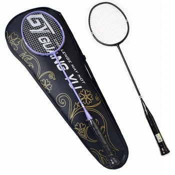 Racket Sports Mini Badminton Racket Adult Sports & Recreation Carbon Fiber Badminton Racket Small Frame Training Racket