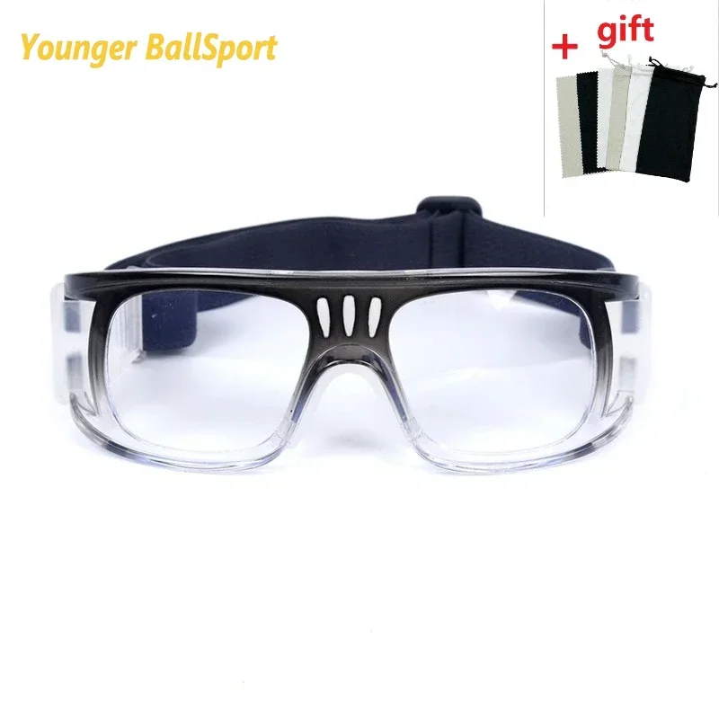 2024 Myopia Basketball Glasses Sport Eyewear Football Gradient Anti-Collision Glasses Removable Training Goggles Cycling Glasses