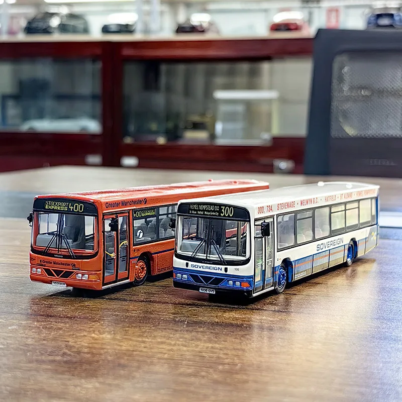 1:76 Bus B10B London Bus Urban Traffic Alloy Bus Model Collectible Ornaments