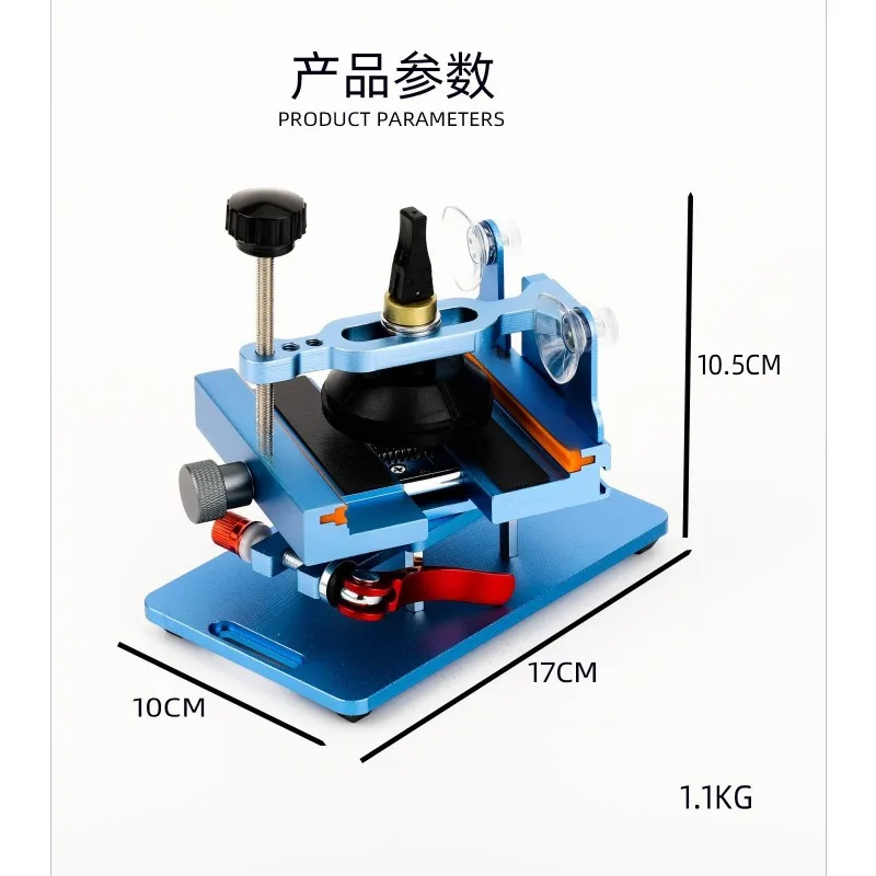 360 Degree Rotating 4‑In‑1 Phone Repair Fixture Side‑Mount Clamp For Mobile Phone Screen And Back Cover Disassembly