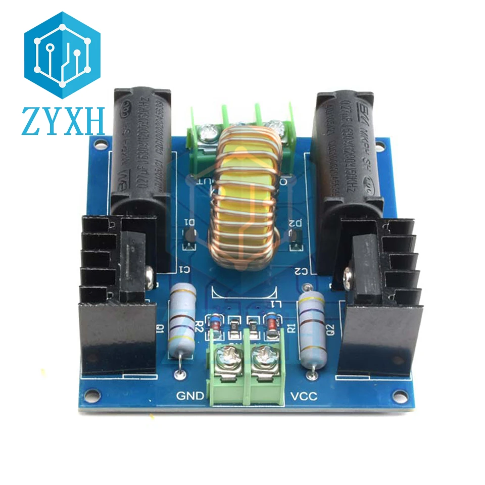 Zvs Teslarol Voeding Dc 12-30V 180-360W Hoogspanning Generator Flyback Driver Board inductie Verwarming Module
