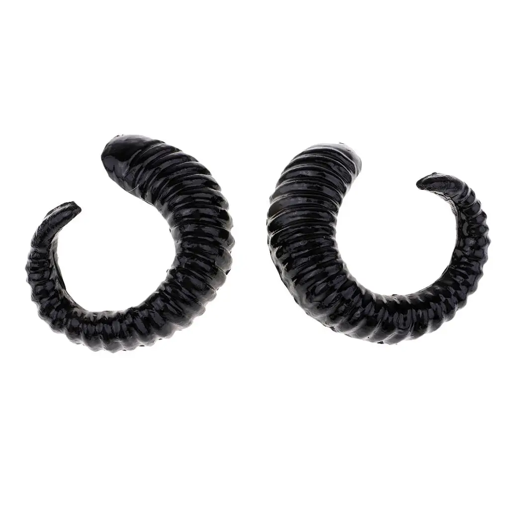 Accessorio per costume con corna artificiali per cerchi per capelli gotici fai-da-te