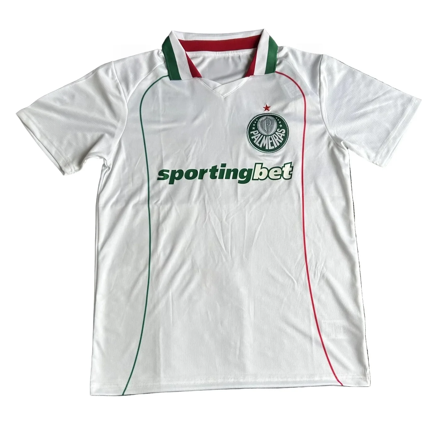 2026-27 New Palmeiras Men's Stand Up Collar Jersey 3D Printed Y2K Comfortable Casual T-shirt for Daily Wear and Training Top