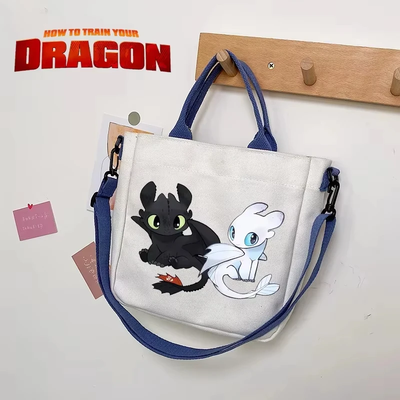 

How To Train Your Dragon New Crossbody Pocket Large Fashion Capacity Shoulder Bag Casual Oxford Anime Women Mobile Phone Handbag