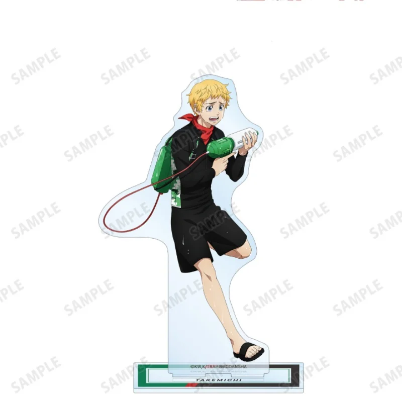 Tokyo Revengers 15CM Double Sided Printed Anime Acrylic Stand with Base Cartoon Figure Desk Decor Souvenir Keychain