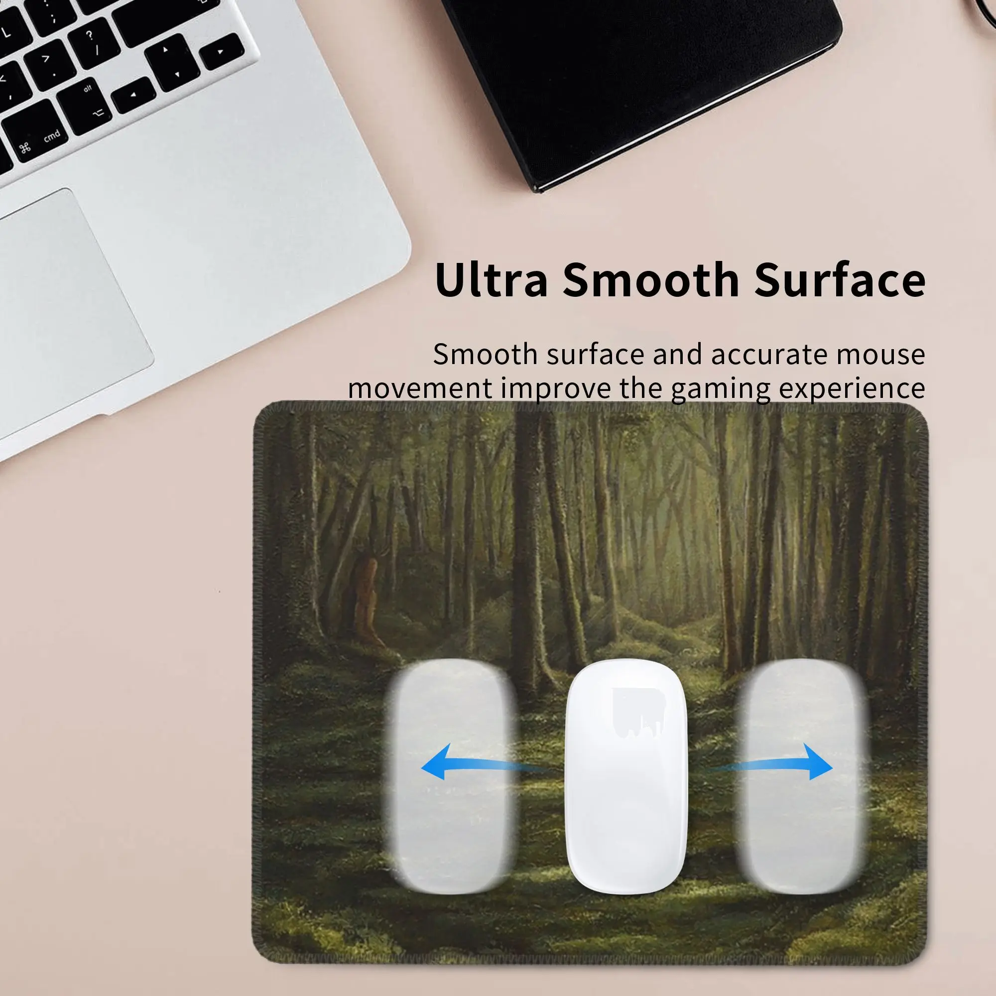 Alfombrilla de ratón Lady of the Woods, alfombrilla para teclado de ordenador, alfombrilla para ratón, Gamer, PC, portátil, escritorio, accesorios de oficina, alfombrillas para mesa