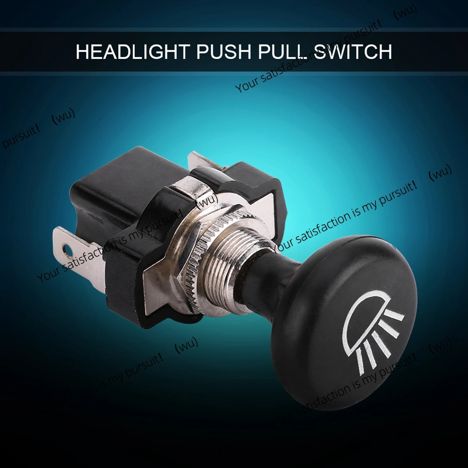 12V Car Headlight Push Pull Light Switch for Golf Cart EZGO Club Car Yamaha