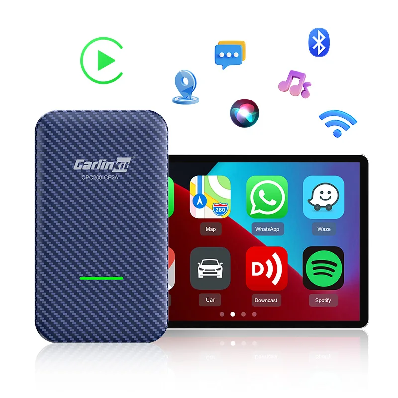 

Carlinkit 4.0 Wireless Carplay Box Adapter Mini Quick Connect Wireless Car Play Portable multimedia interface wireless carplay