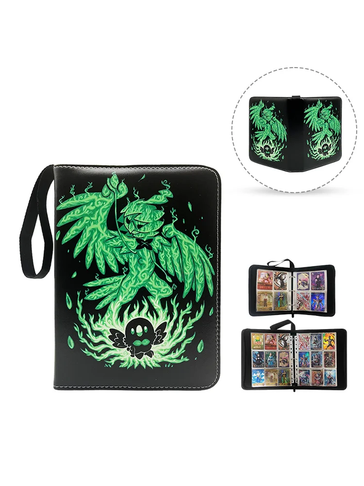 Pokemon 4 -Pocket 9-Pocket Anime Card Pack Booklet Binder - Anime TCG Card Album & Collector's Folder Kaarthouder Festival Gift - afbeelding 2