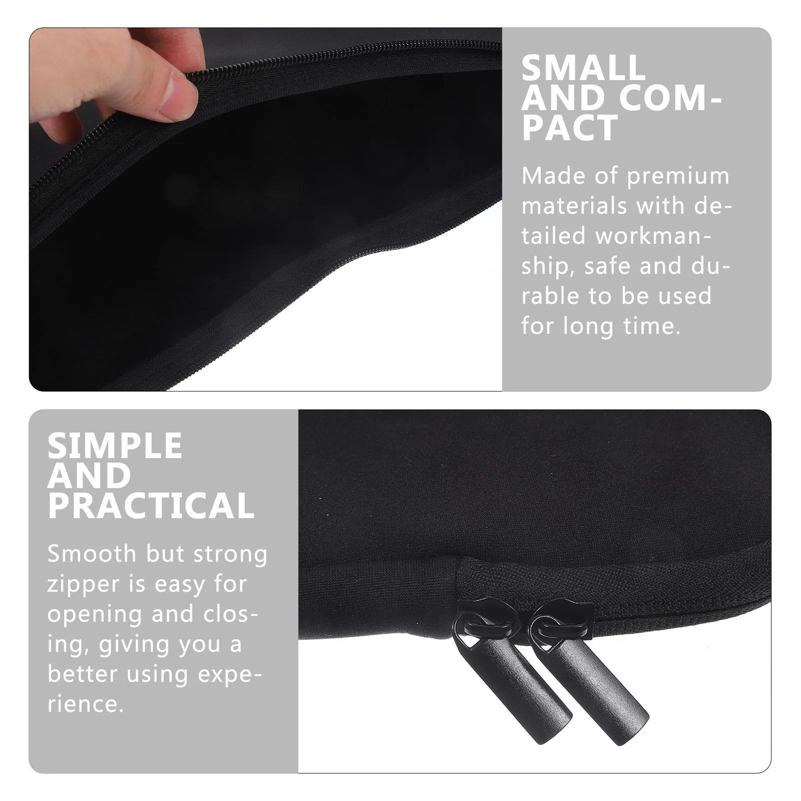 

Keyboard Storage Bag 104 Keys Neoprene Case Zipper Sleeve Protective Carrying Computer Travel Outdoor Bag Pouch