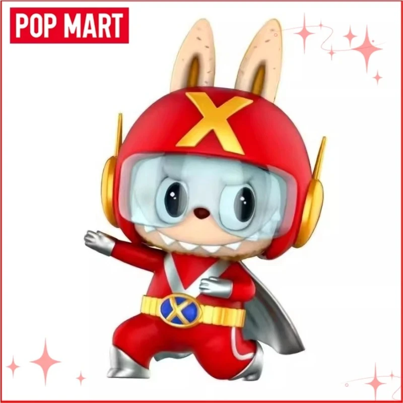 

POP MART The Monsters Labubu TV Set Tiger Sweetness Zimomo: Настольная фигурка для декора дома и кемпинга, милый подарок на день рождения для детей, в наличии