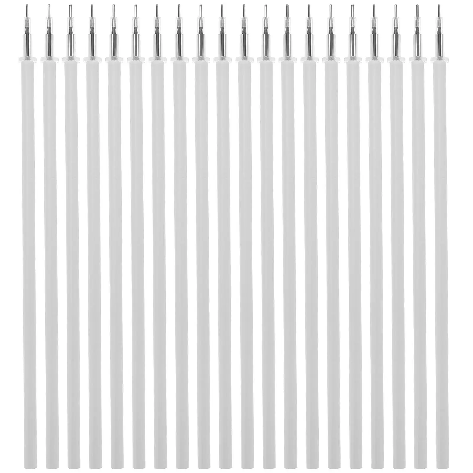 

100pcs 0.5Mm Ink For Pens Refills Black Fine Pen Refills Point Gel Core Writing Supplies for Daily Use School Office