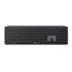 Keychron B6 Pro ISO Layout Ultra-Slim Wireless Keyboard Full Size Portable Lightweight 2.4GHz & Bluetooth Connections