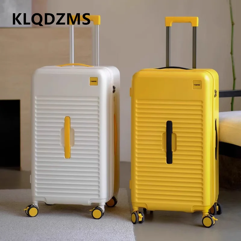 KLQDZMS Rolling Suitcase Large-capacity Trolley Case 24
