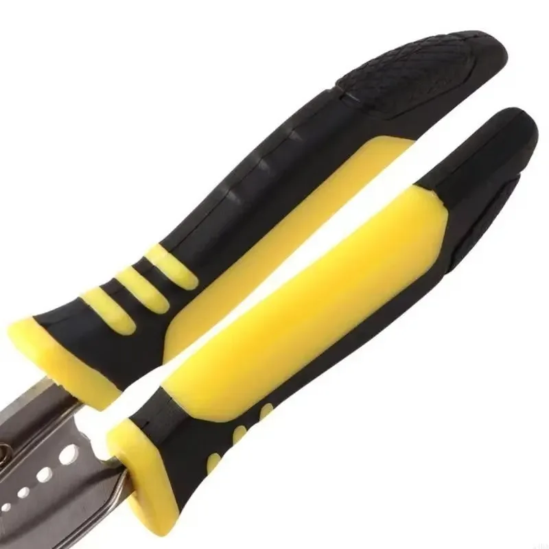 Wire Cutters Flush Pliers 7.5inch With Supplementary Stripping, Cutting Pliers, Handy And Slim Diagonal Cutters