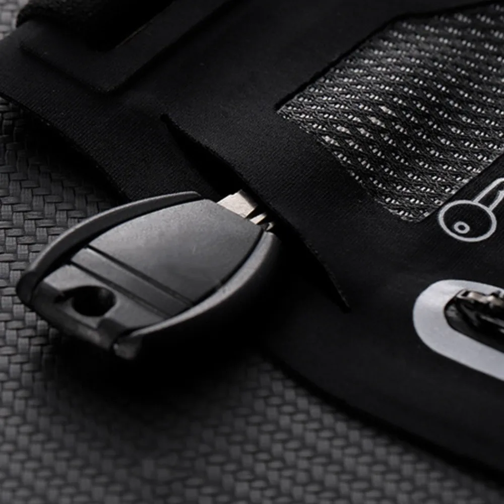 

Ultra-Thin Sports Waist Bag Close Fitting High Elastic Running Phone Bag Storage Large Capacity Sports Phone Bag Outdoor Riding