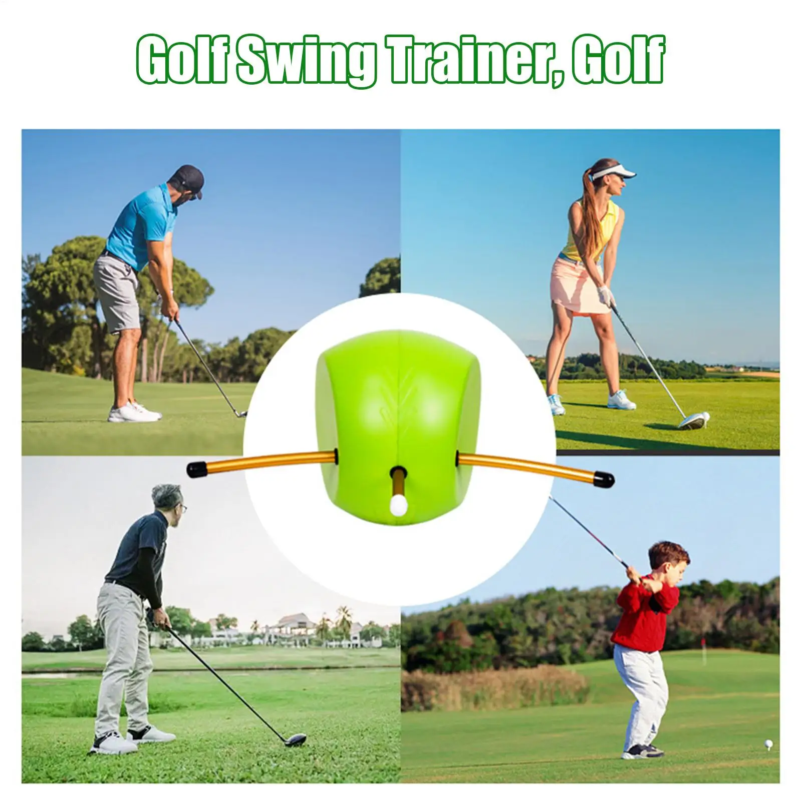 Golf swing arm posture corrector for training ball, swing chicken wing corrector, golf chipping accessories