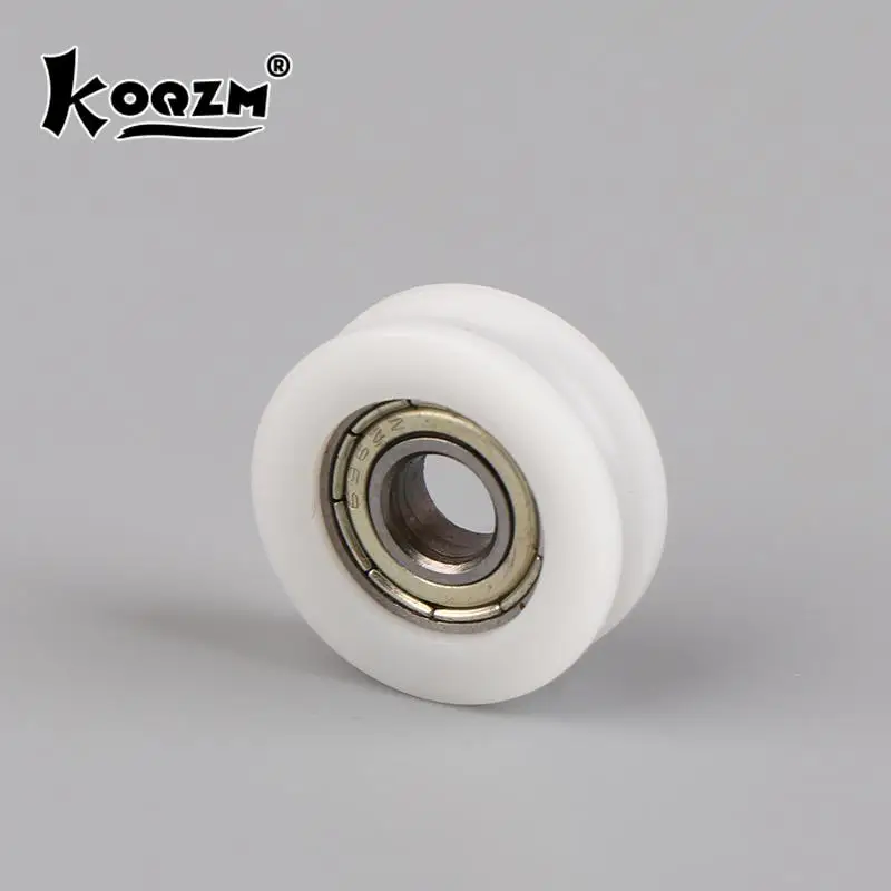 Moving Door And Window Slide Wheel 626 Bearing Pulley 6*22*7MM Planar Wheel U-shaped Groove Nylon Pad Injection Material