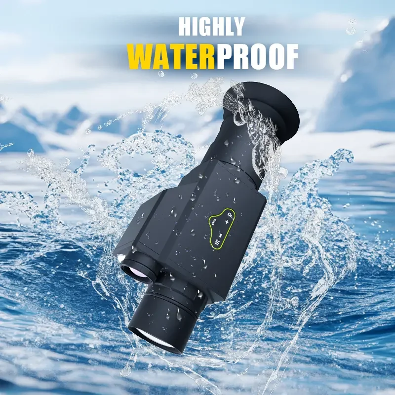 กล้องโทรทรรศน์แบบสวมศีรษะรุ่น - Thermal Scope Night Vision Monocular บทวิจารณ์และราคา