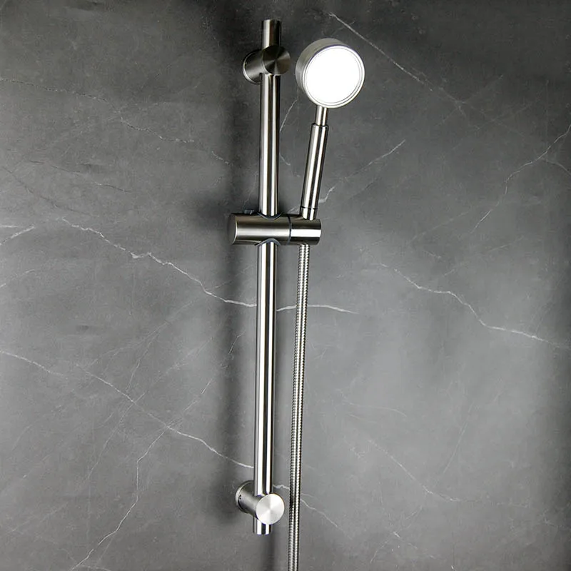 Shower Head Bracket Shower Accessories Bathroom Rainfall Shower Head Adjustable Fixed Rod Non-drilled Shower Lifting Rod