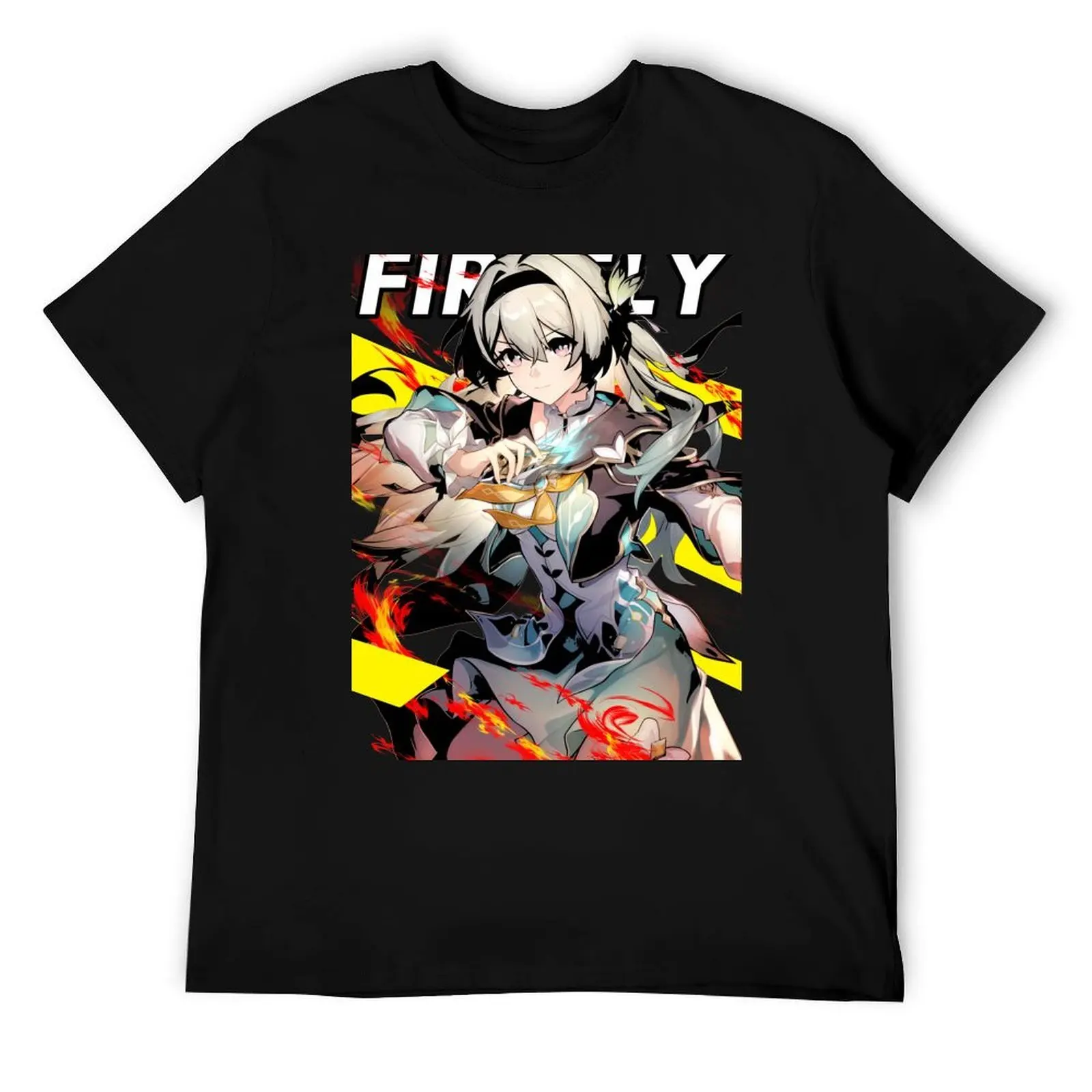 

Firefly honkai star rail Shirt fan Firefly t shirt Hotaru Star rail Sticker Waifu Star rail gift case V04 T-Shirt