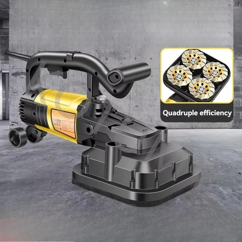 5580W Four-Head Concrete Floor Grinder Wood Sander