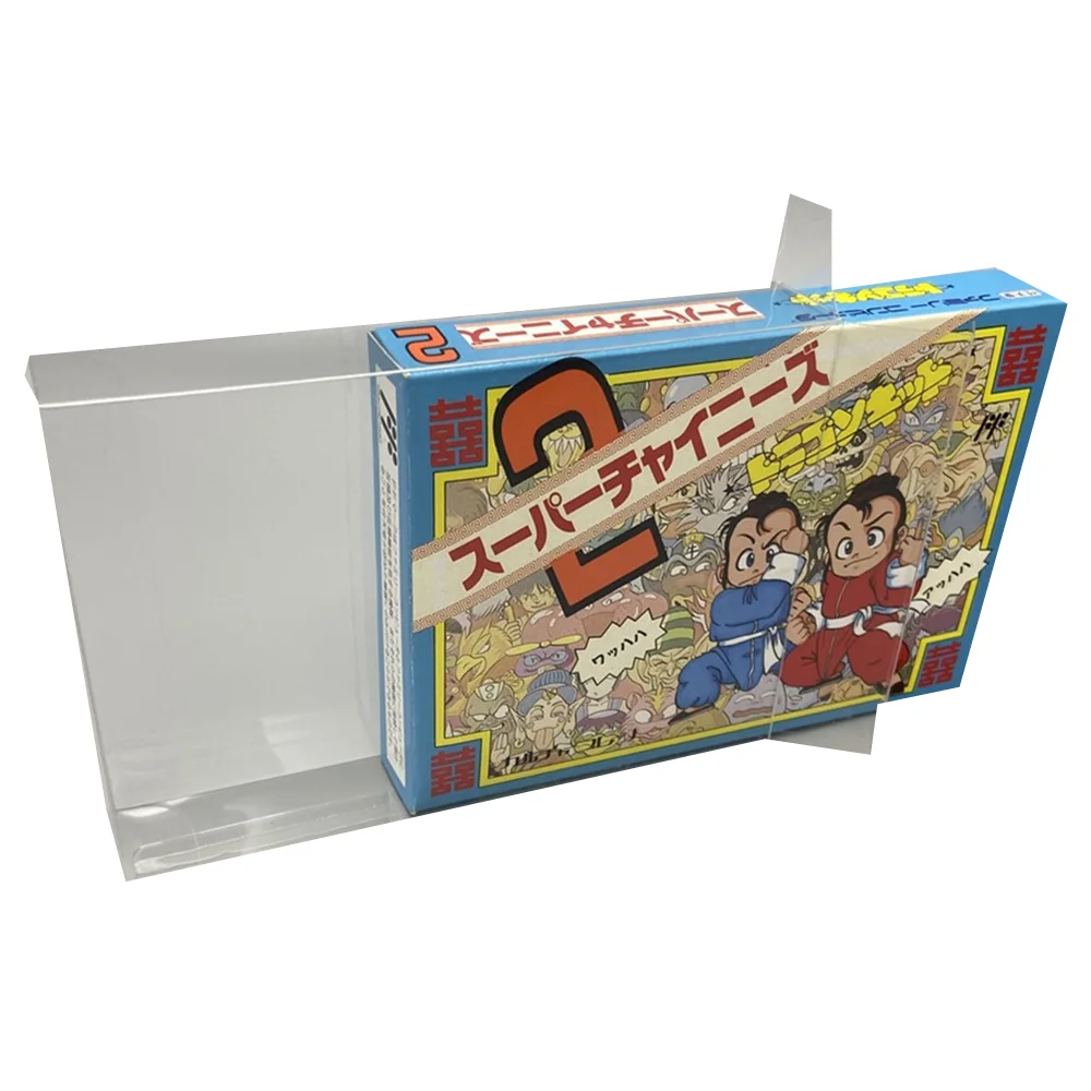 Collection Display Box For FC/Nintendo Family Computer/Famicom Game Storage Transparent Boxes TEP Shell Clear Collect Case